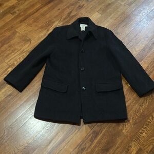 J. Crew VINTAGE mid ‘90’s Wool- Cashmere Blend Peacoat